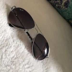 Gray Gradient Ray Ban Aviators